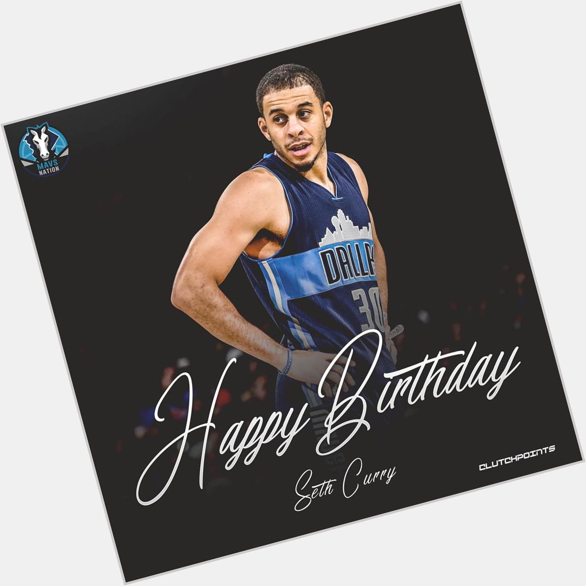  Nation, let\s all wish Seth Curry a happy 29th birthday!  