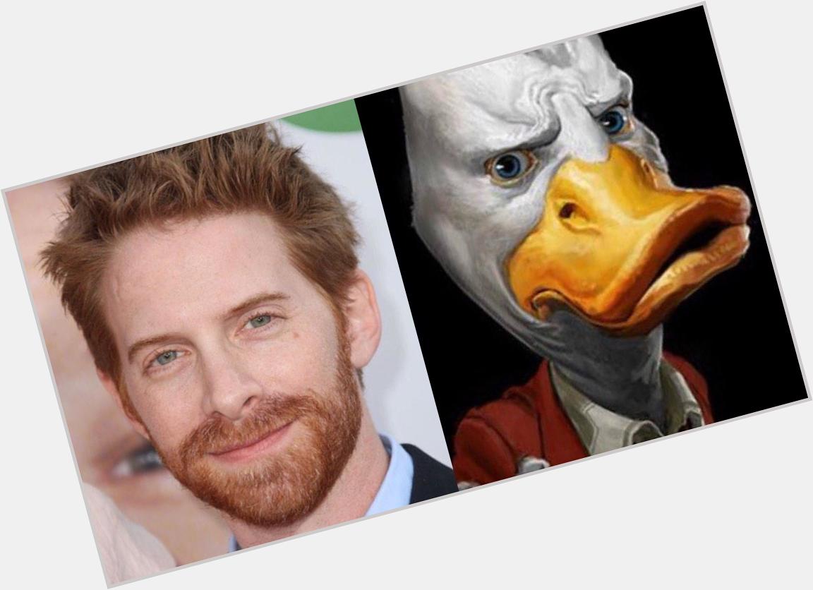 HAPPY BIRTHDAY to SETH GREEN! Our HOWARD THE DUCK from \GUARDIANS OF THE GALAXY\ and SO much more. Lots of geek cred! 