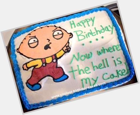    Happy Birthday to Seth MacFarlane. Time for cake!!!! 
