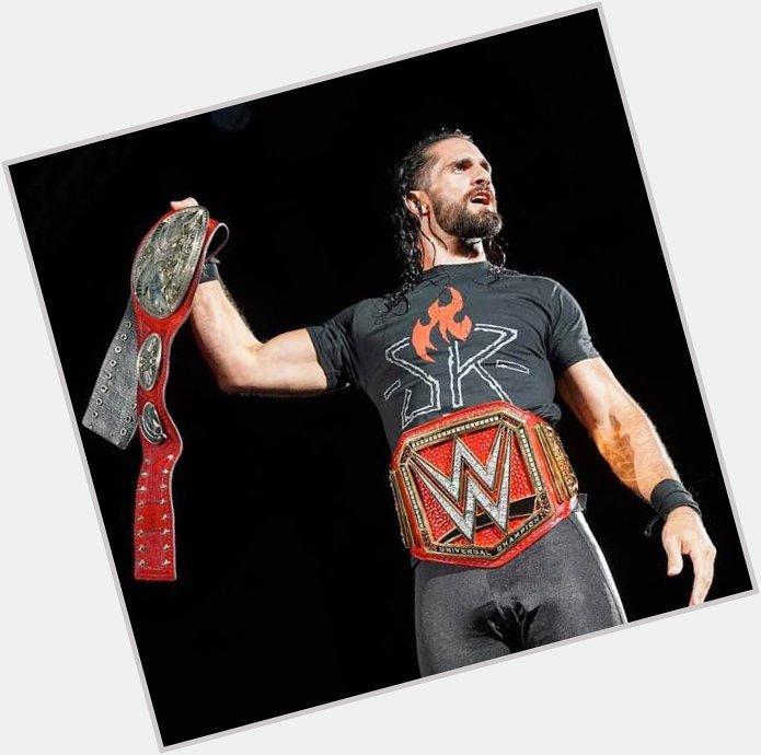 Happy birthday to the only three  time double champion in history. The drip god Seth Rollins. 