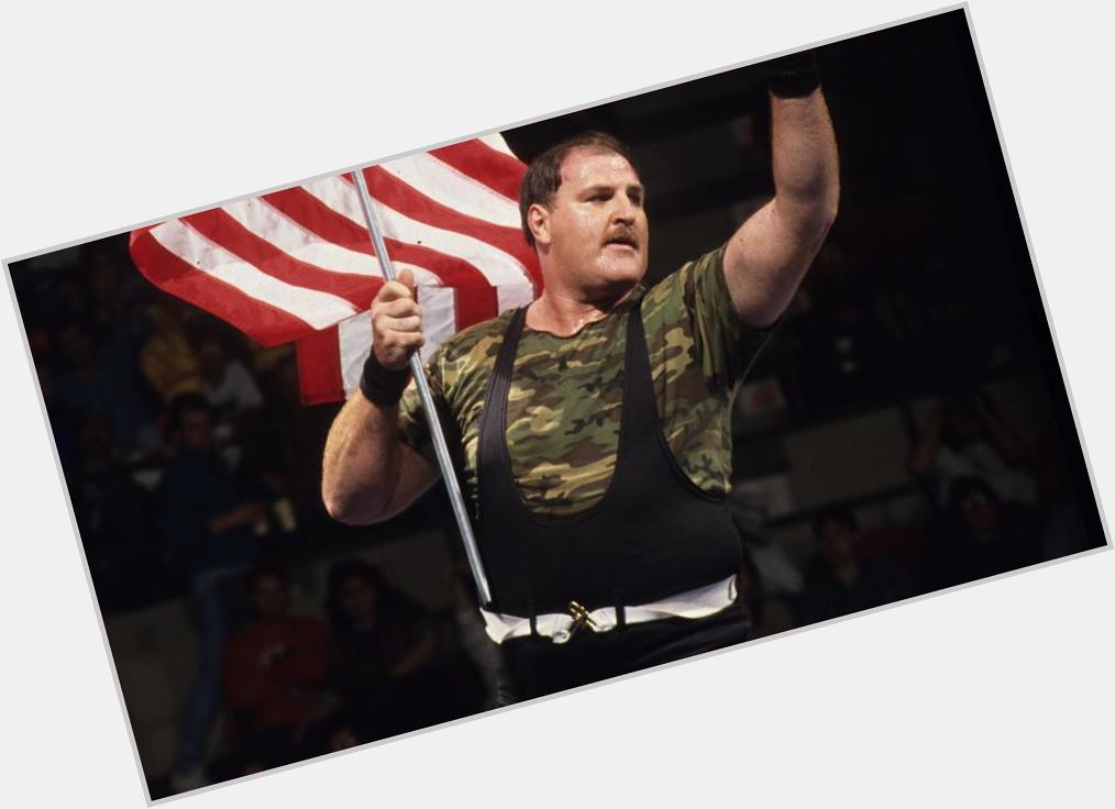 Happy Birthday to WWE Hall of Famer (and Real American Hero) Sgt. Slaughter who turns 69 today! 