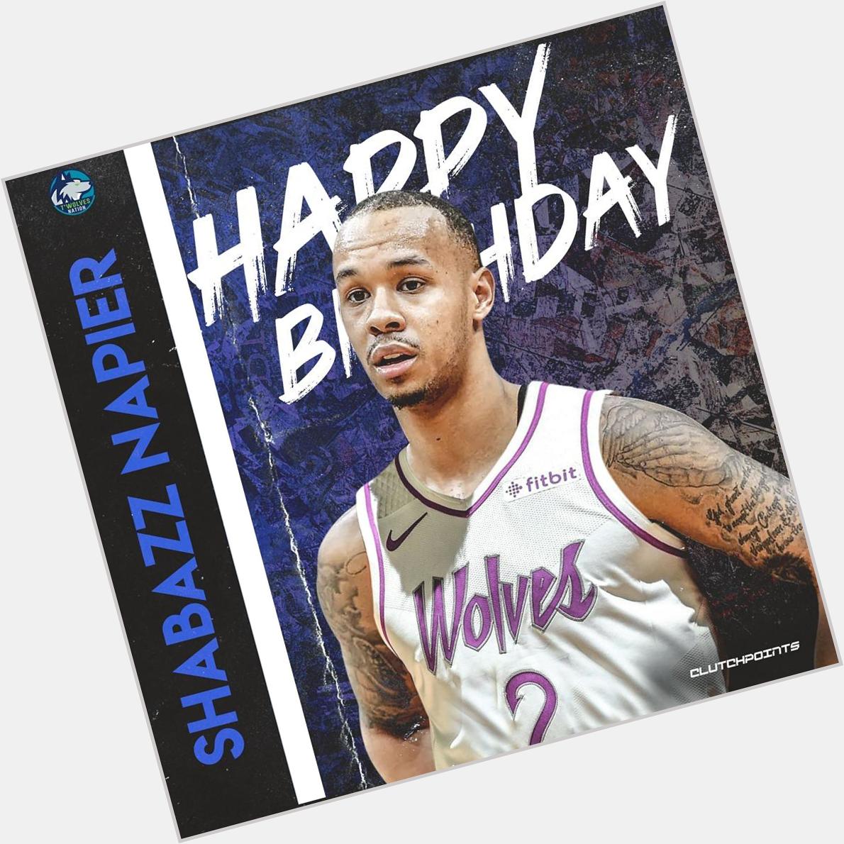 Join Wolves Nation in wishing our new acquisition Shabazz Napier a happy 28th birthday   