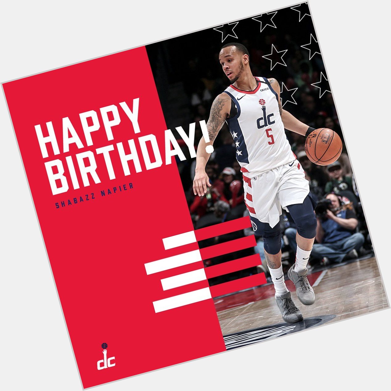 Washington Wizards: Happy birthday, Shabazz Napier! ... 
 
 