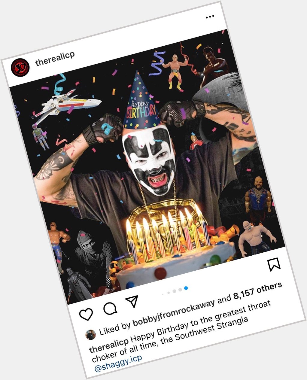 Happy Birthday to this psychopath mother fucker Shaggy 2 Dope ( of 