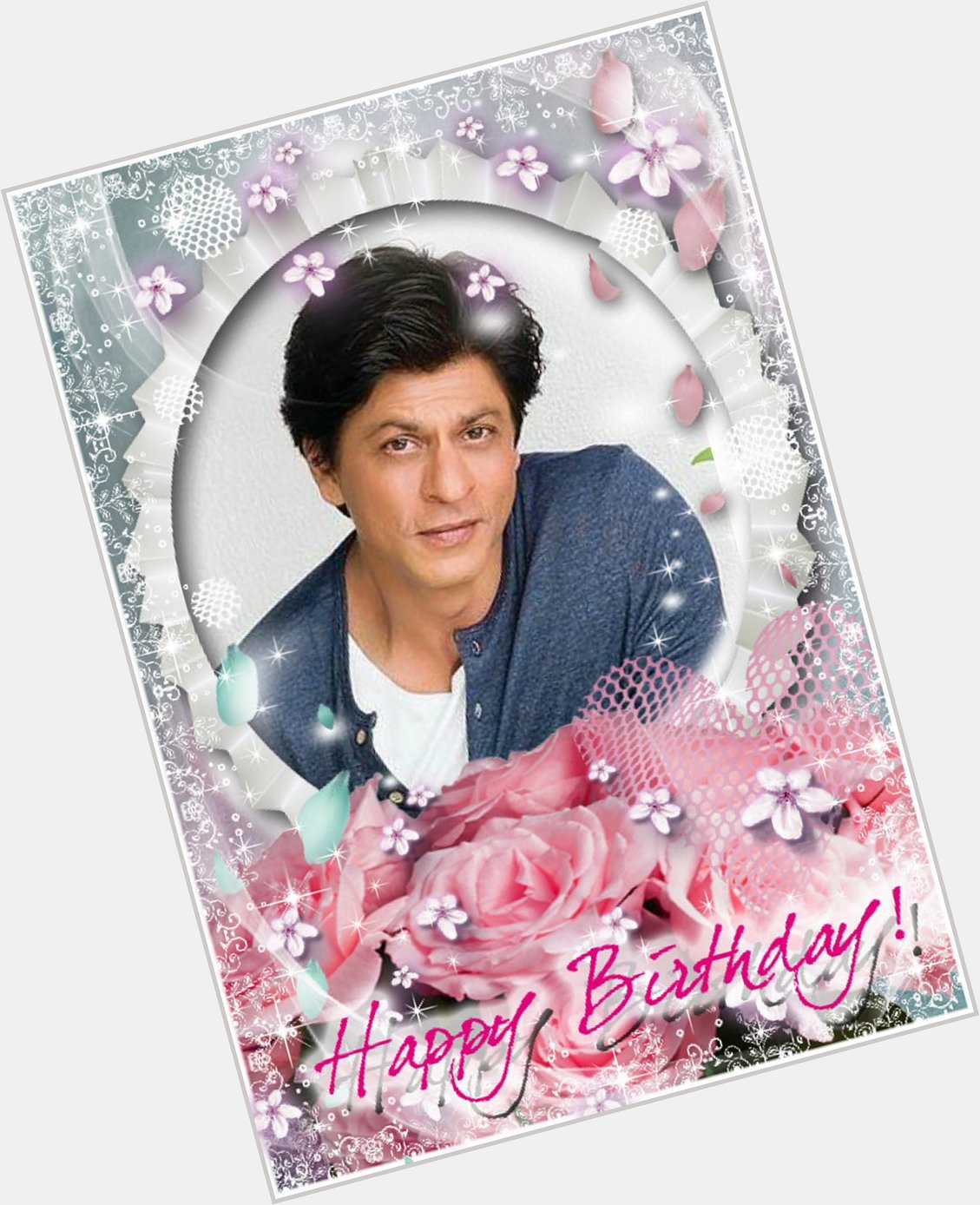  Happy Birthday Shah Rukh Khan! I wish you 52 years to visit Russia !! 