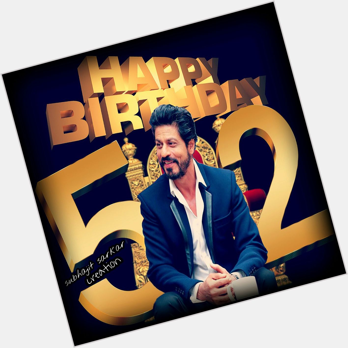 Happy birthday Dr.Shah Rukh Khan 