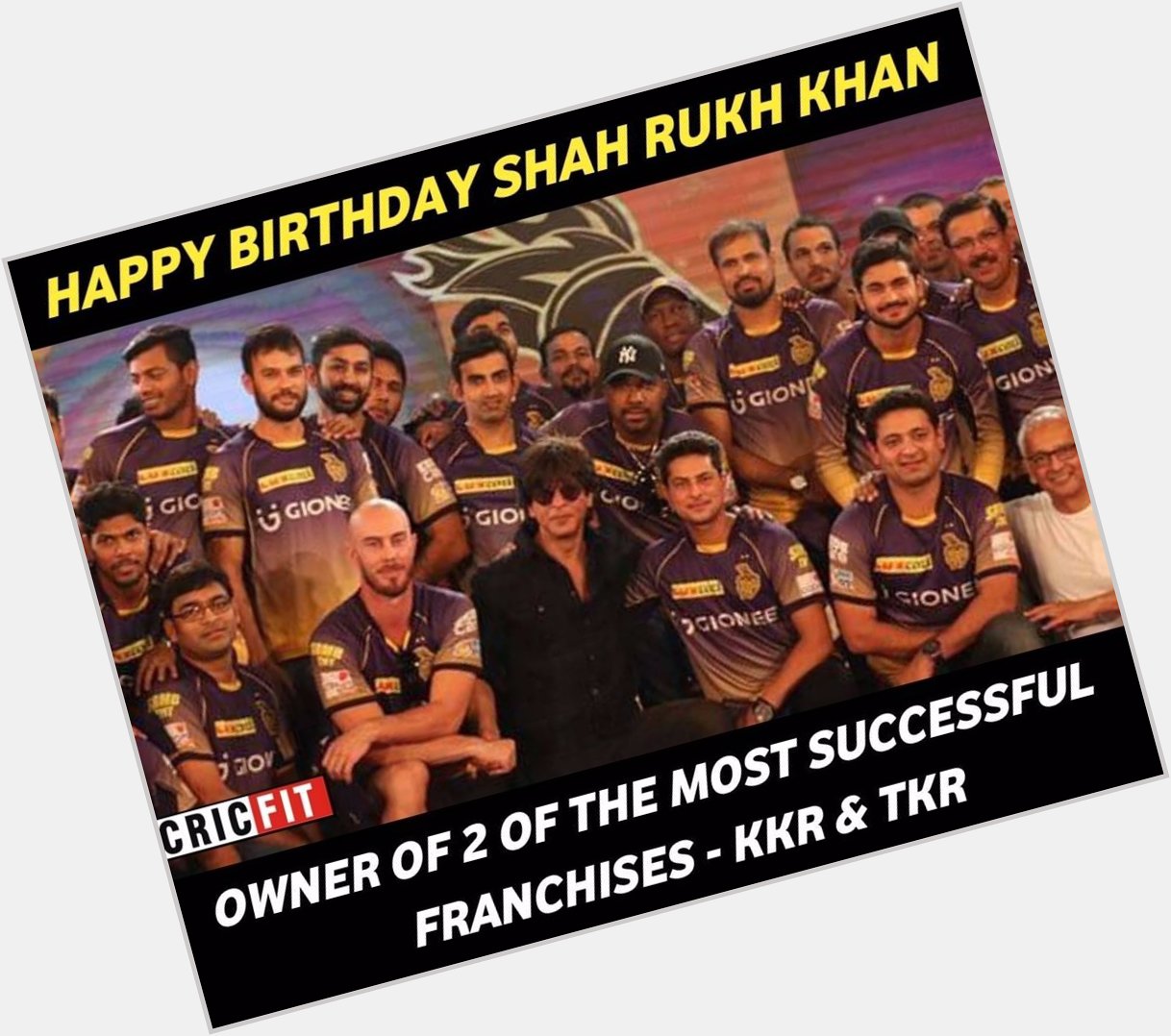 Happy Birthday Shah Rukh Khan!  