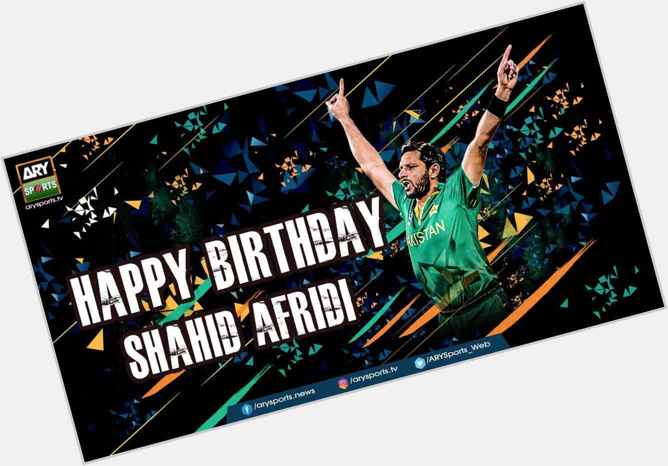 Happy Birthday, Shahid Afridi 