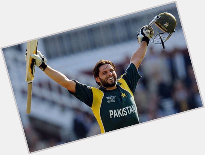 Happy Birthday to the one and only Shahid Afridi   