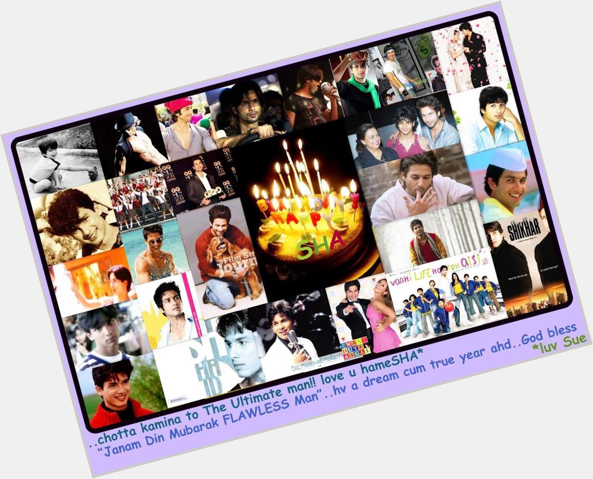  Happy Birthday Shahid Kapoor Luv u Babu... uuuummmmuuuhh       