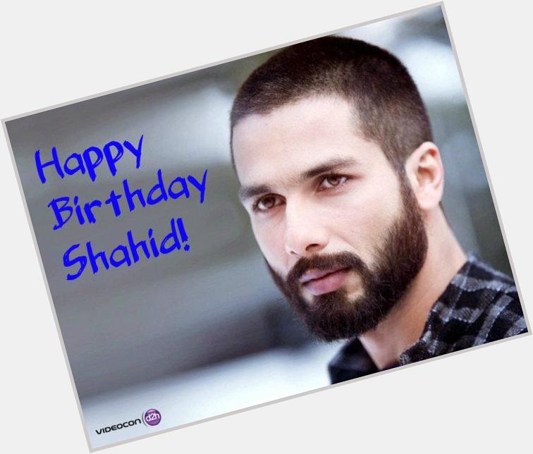 Happy Birthday Shahid Kapoor!
Join us in wishing the critically acclaimed actor a wonderful year ahead. 