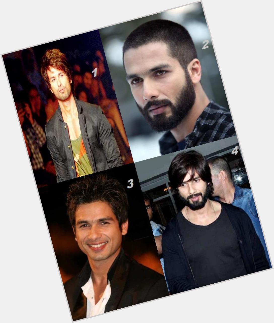 Happy Birthday to Shahid Kapoor -_-

Which style B| of Shahid you like the most ???  
