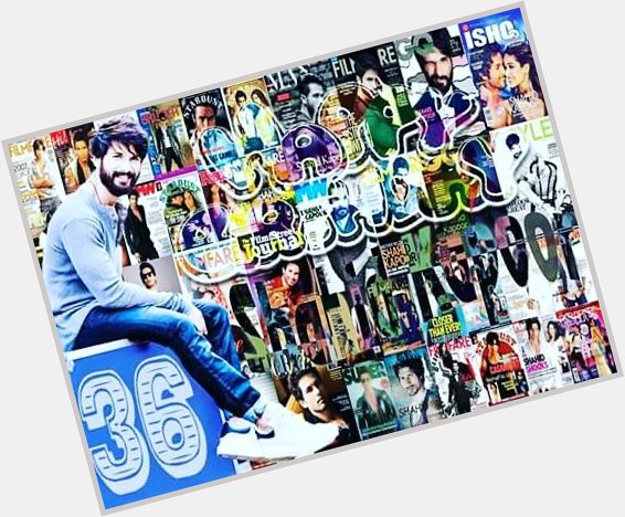 Happy bday shahid kapoor one of the best bollywood actor 