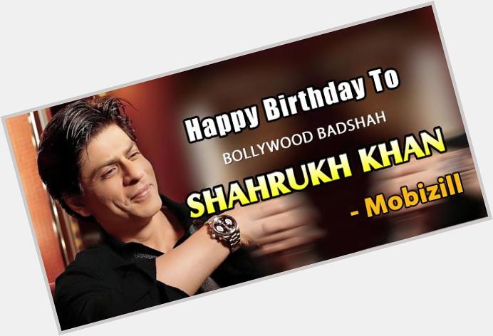 Happy Birthday To Bollywood Badshah Shahrukh Salman Khan More at: 