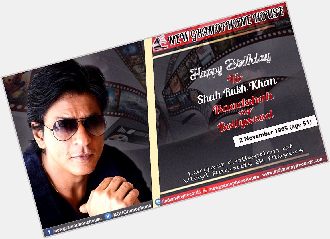 !!! Happy Birthday Sharukh Khan !!!
Visit - 