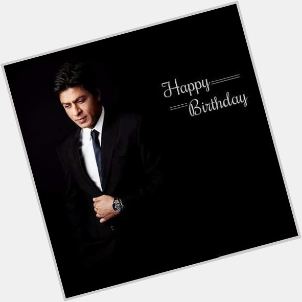 Happy Birthday Sweet Sweet Shahrukh Khan.Lots Of Love 