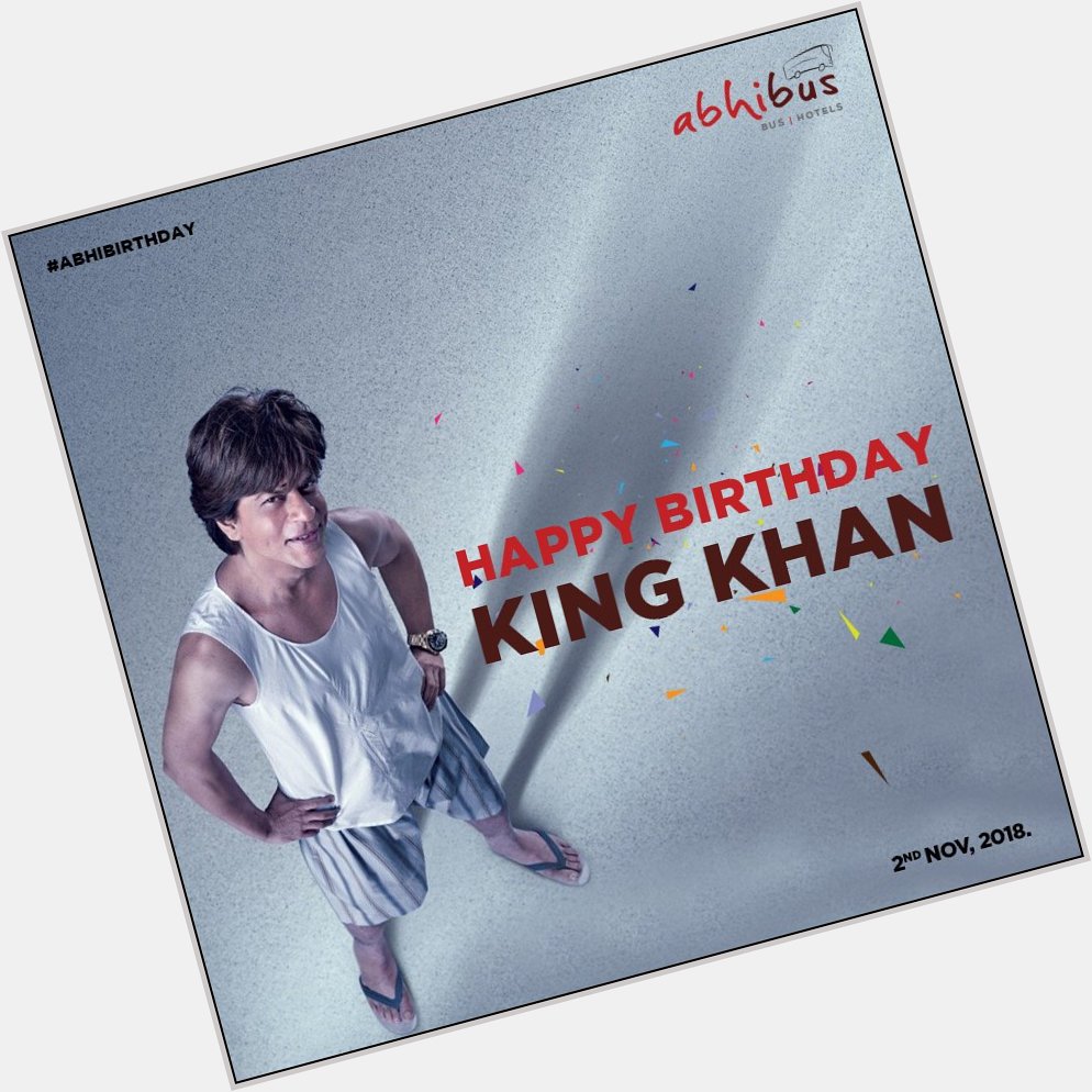  wishes Shahrukh khan a very Happy Birthday     