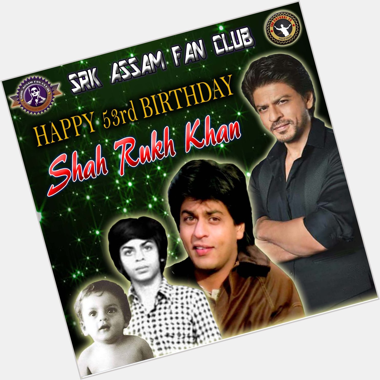 3 Days to   \s Birthday...

Happy birthday Shahrukh Khan in Advance. 