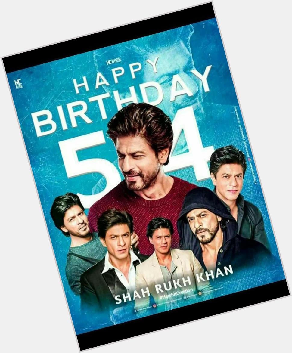  Happy Birthday shahrukh khan   