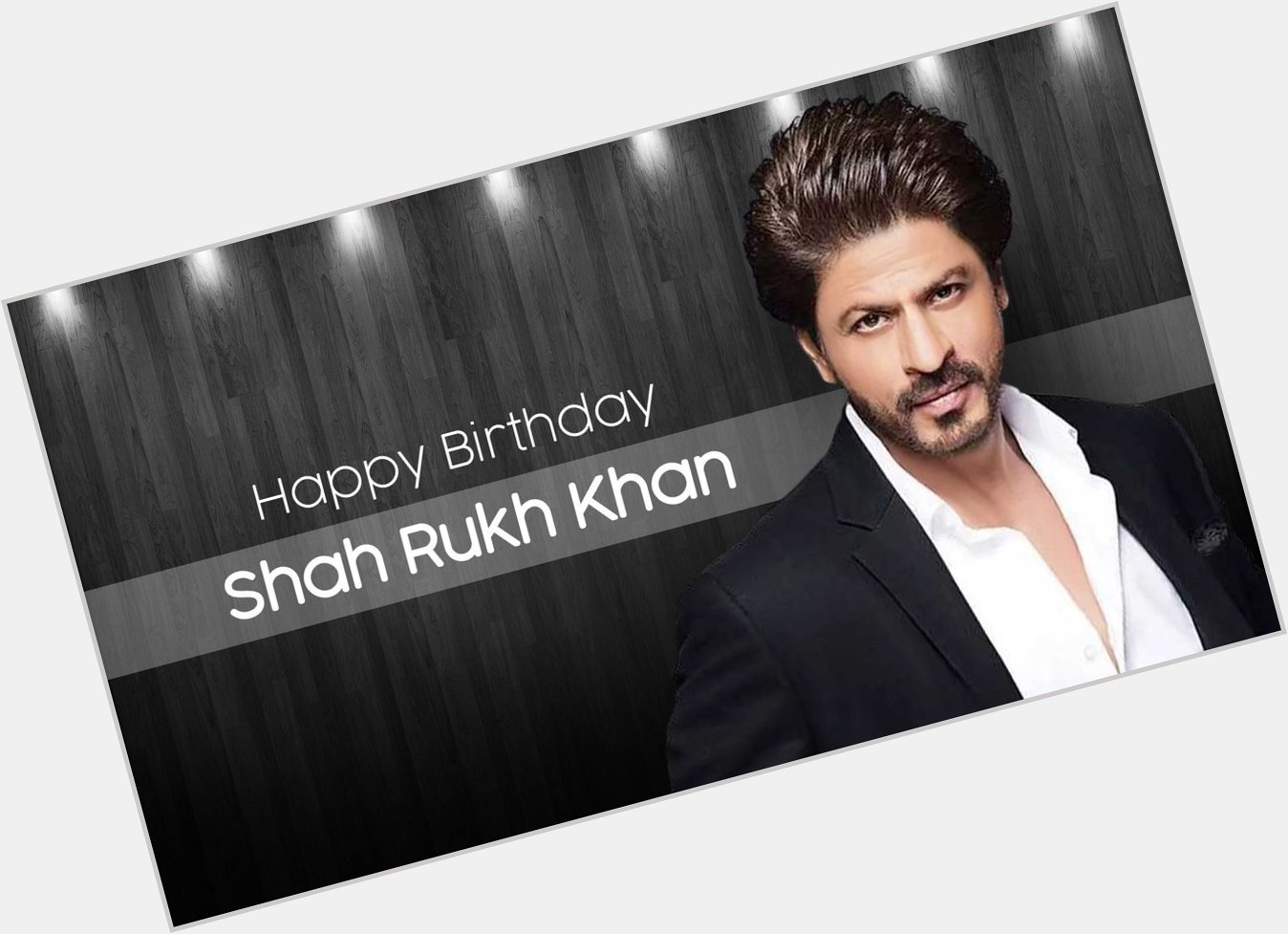 Very very happy birthday great Shahrukh Khan  sir ji love you from bottom of my heart 