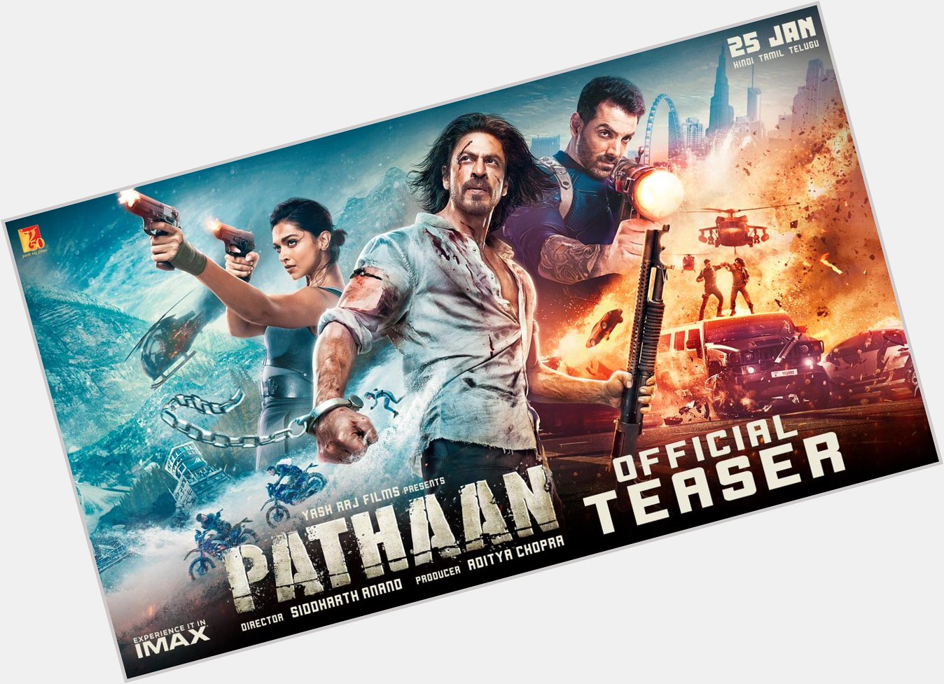 What a trailer man Panthan is going to be banger....
And Happy Birthday Shahrukh Khan......  