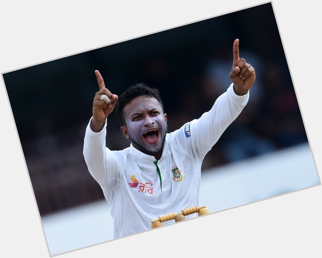 Happy birthday to Shakib Al Hasan, the No. 1 allrounder in the ICC rankings in Tests, ODIs and T20s! 
