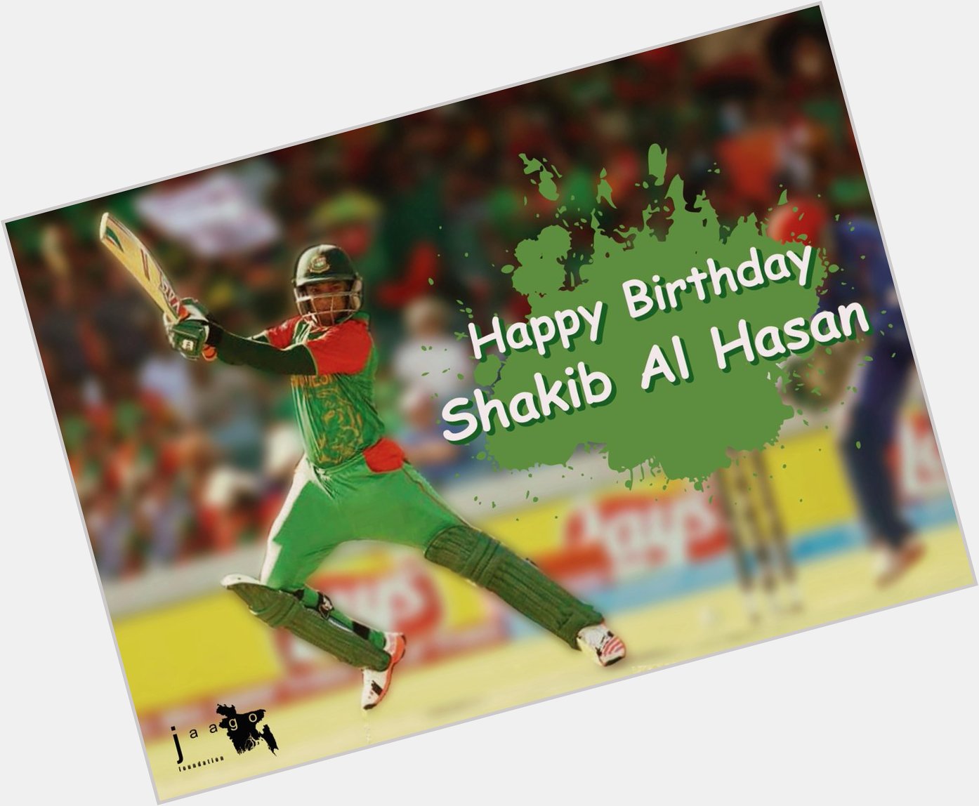 Happy Birthday to the All Rounder Shakib Al Hasan. Keep making us proud. 