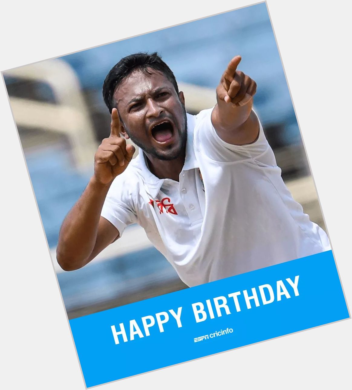  Happy birthday to Shakib Al Hasan, one of the top allrounders in world cricket. 