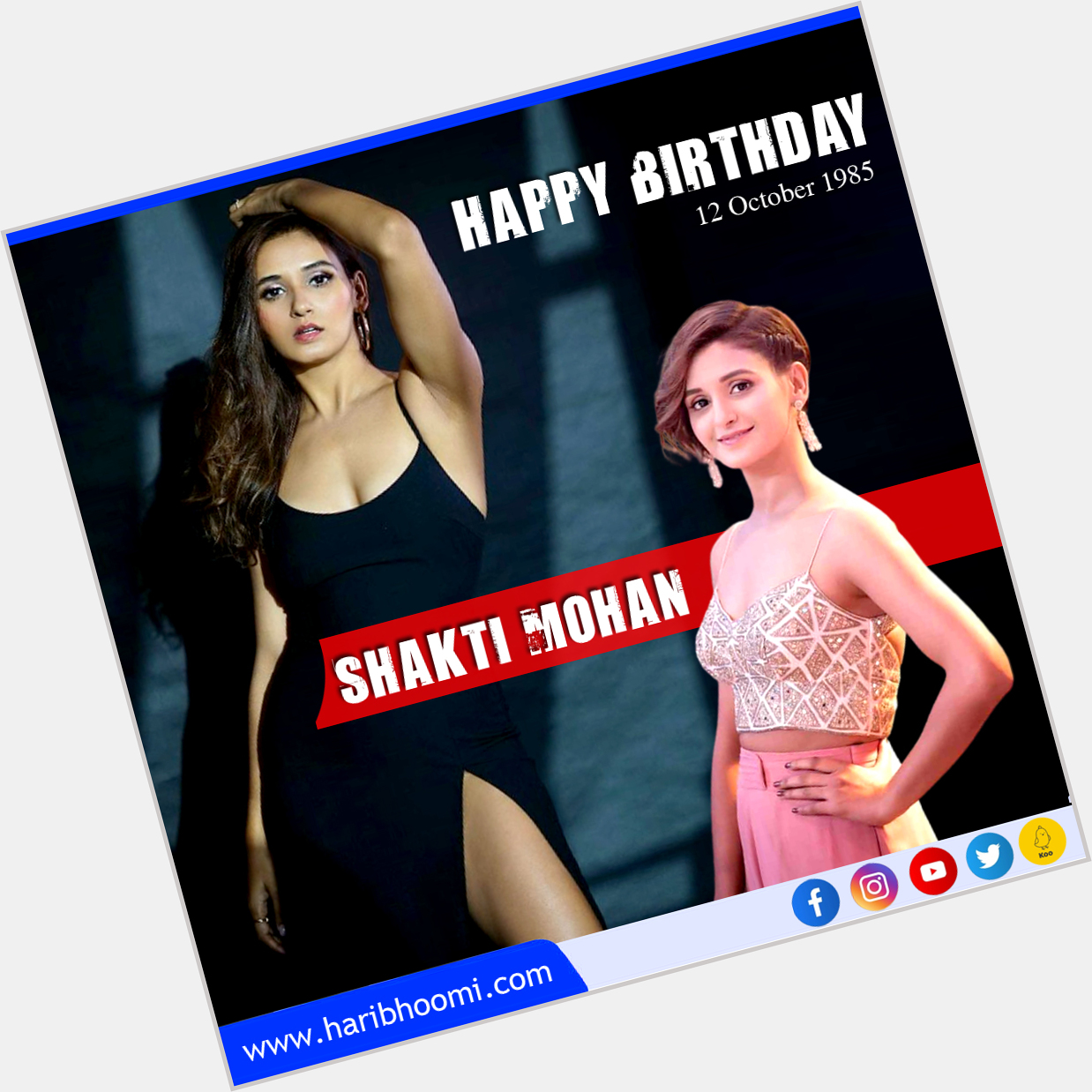 Happy Birthday Shakti Mohan   