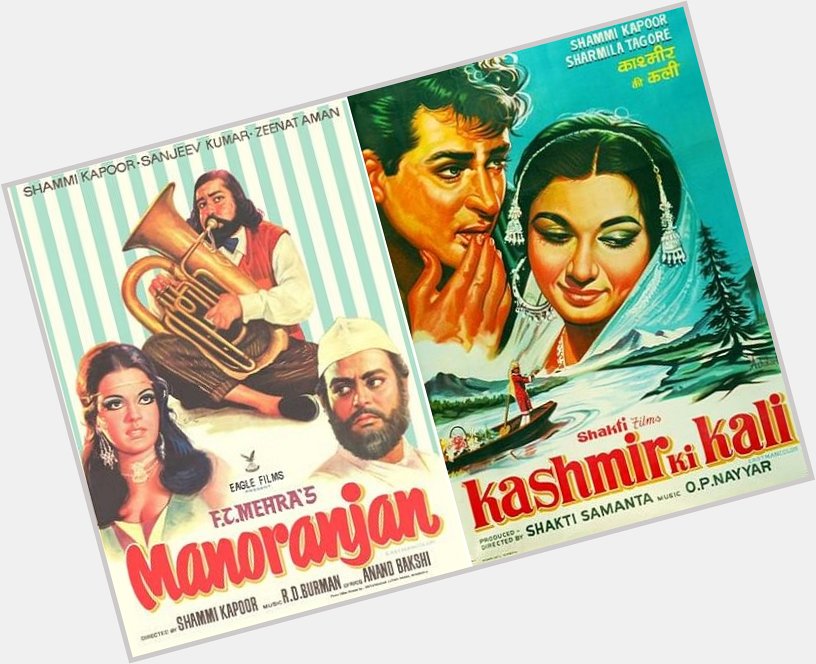 Happy birthday,Shammi Kapoor! Check out posters of his movies that will make you nostalgic  