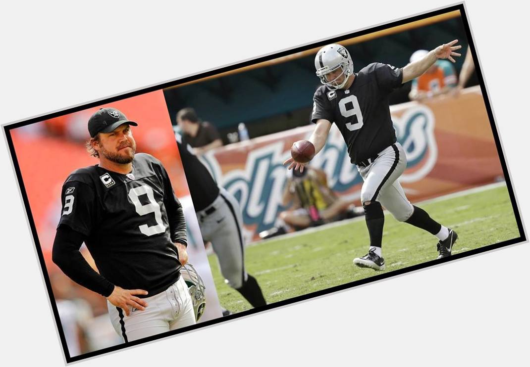 Happy birthday to former P Shane Lechler, August 7,1976.
7-time Pro Bowler & 6-time First-Team All-Pro 