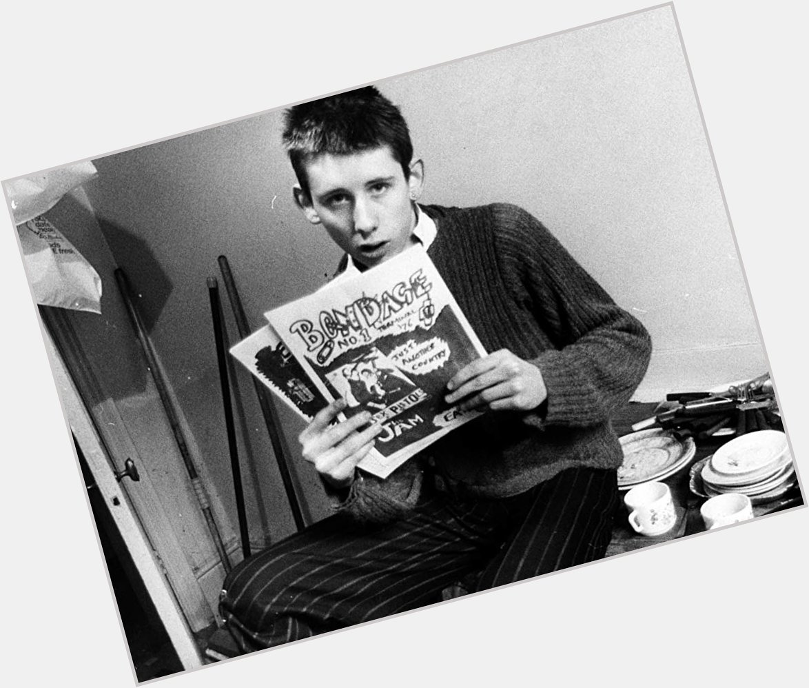 Happy birthday to a great poet of London, and Ireland - Shane Macgowan 