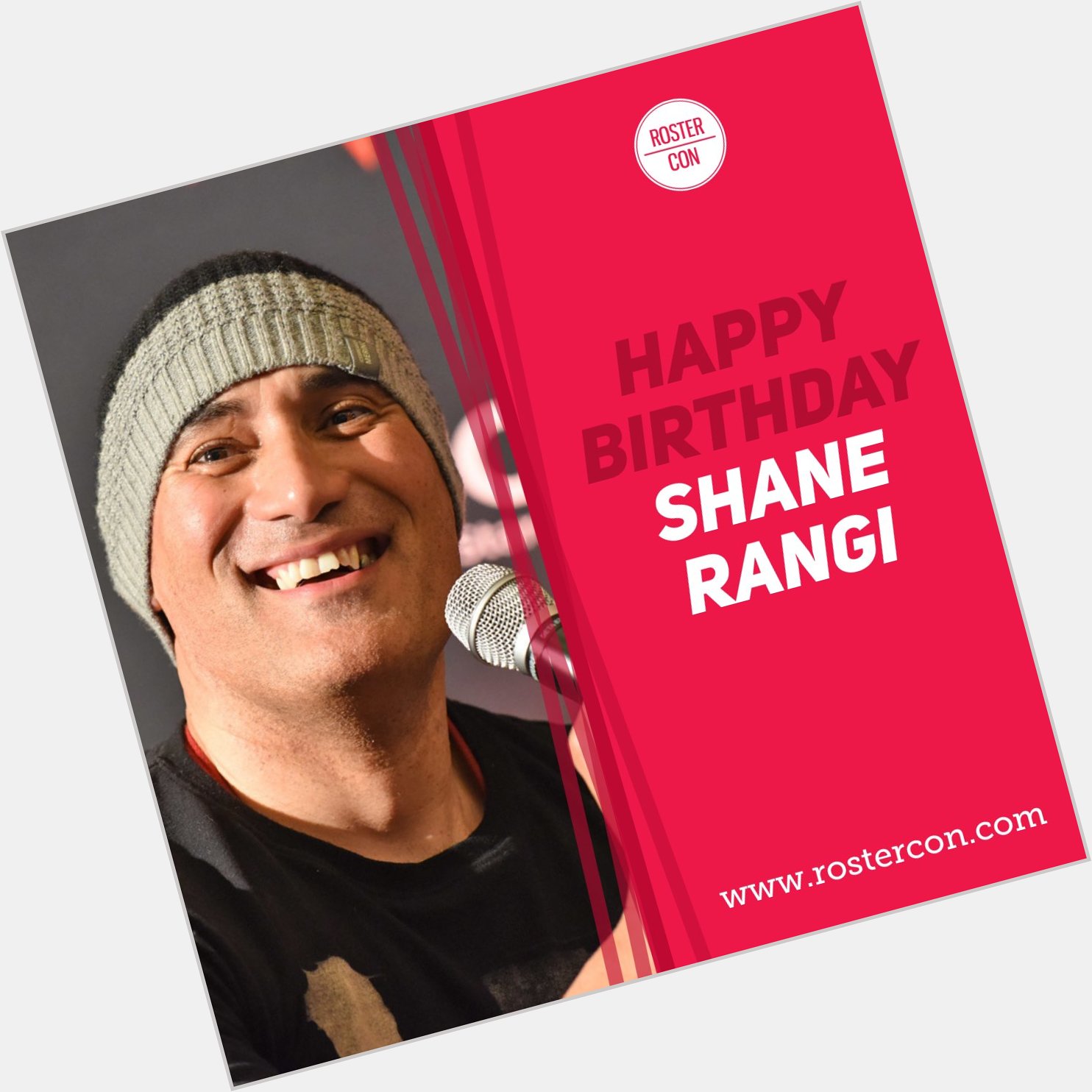 Happy Birthday Shane Rangi ! Souvenirs / Throwback :  