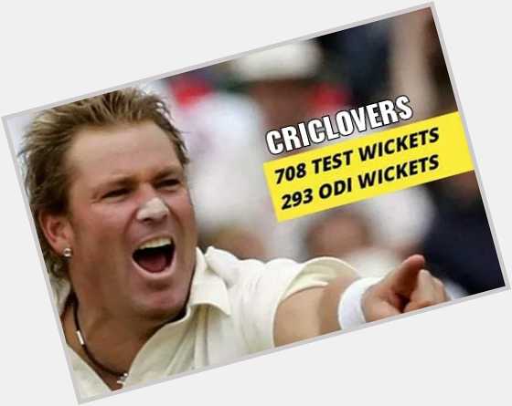 _*Happy Birthday to the art of leg-spin bowling, Shane Warne He turns 49 today.*_  