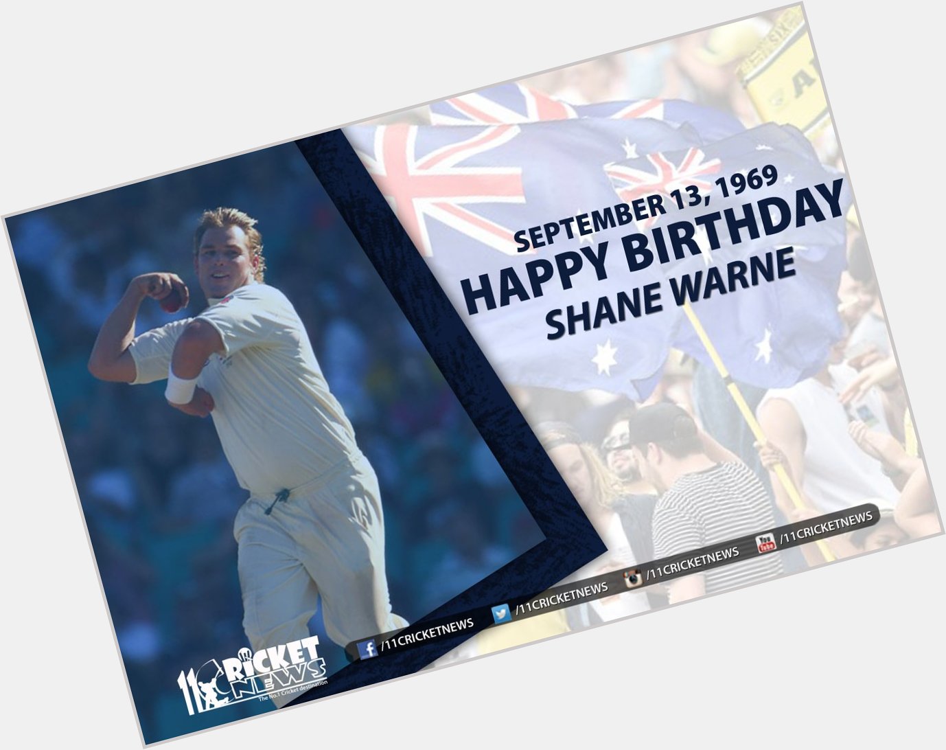Happy Birthday \"Shane Warne\" He turns 52 today 