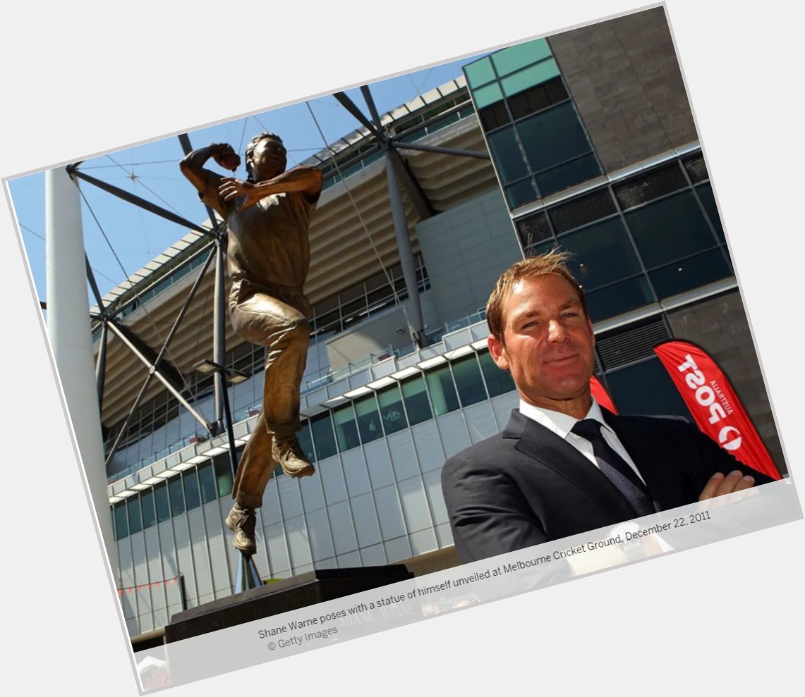  I am no dummy, mate, that s for sure. Happy Birthday Shane Warne...forever.  
