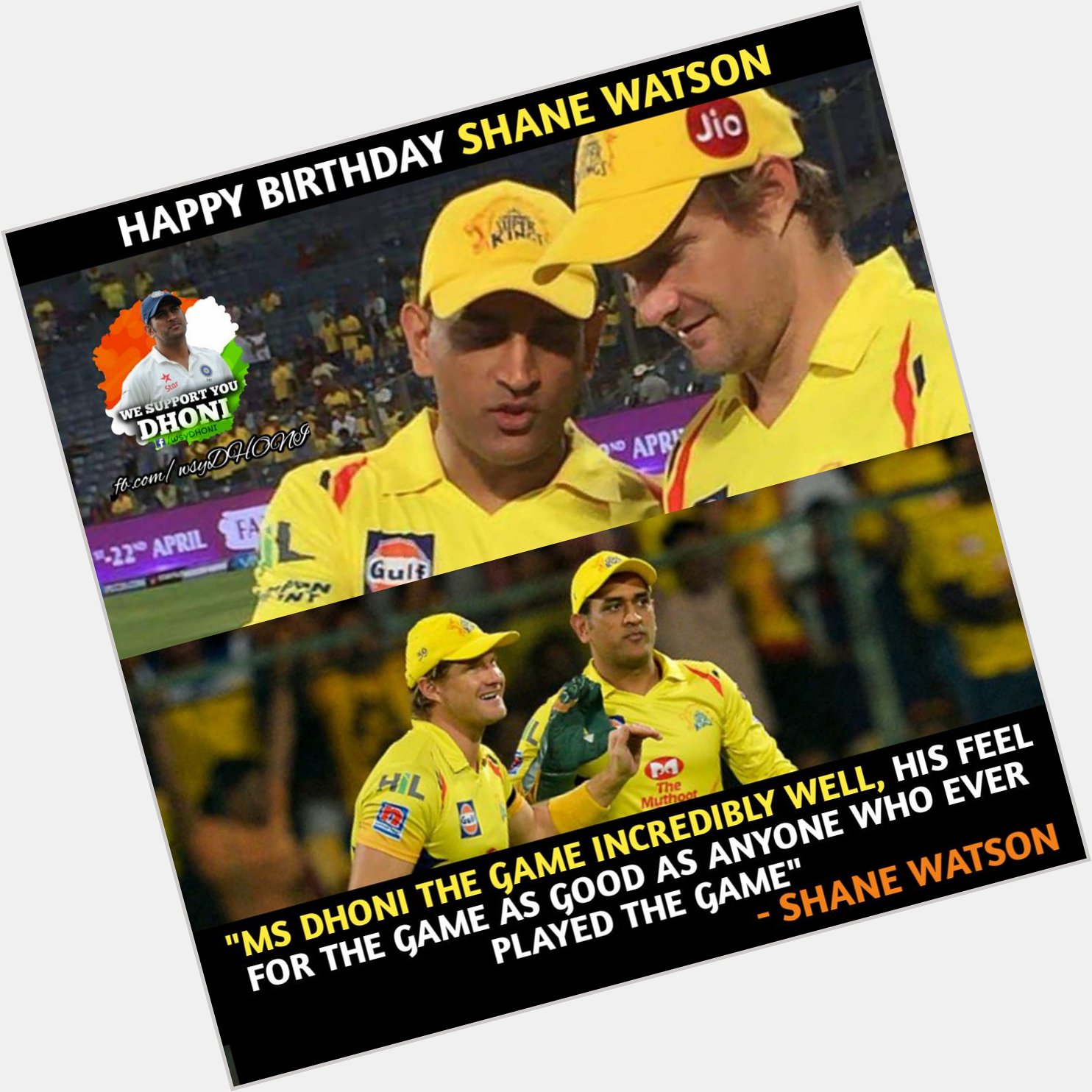 Happy Birthday Shane Watson The Beast 