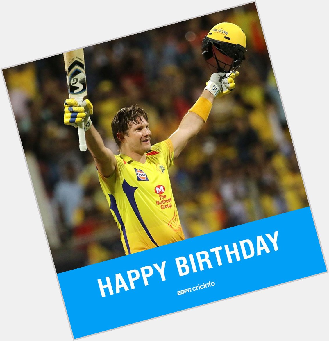 Happy birthday to Shane Watson, who is still churning out the big hits at 37! 