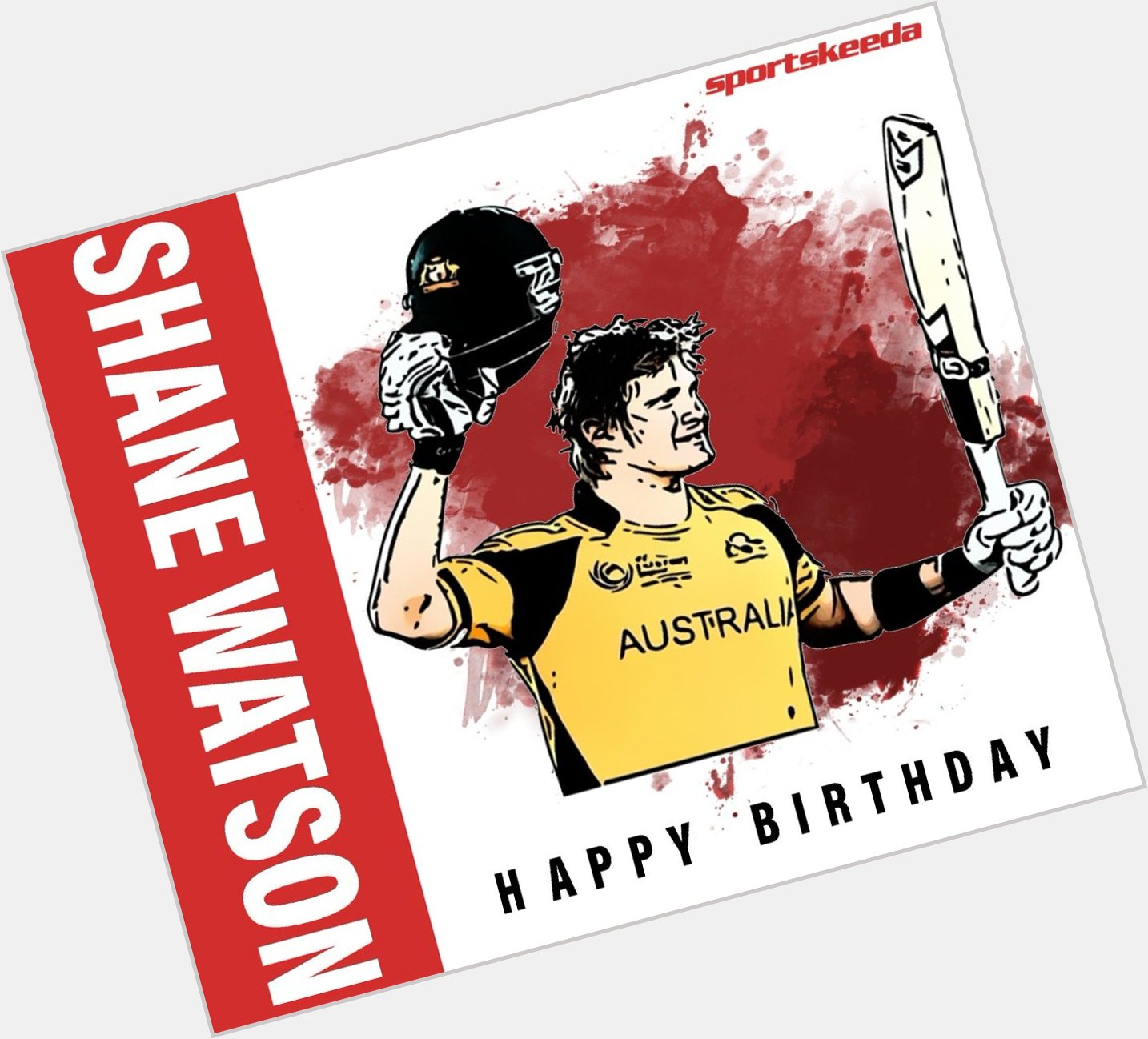 Happy Birthday Shane Watson! 