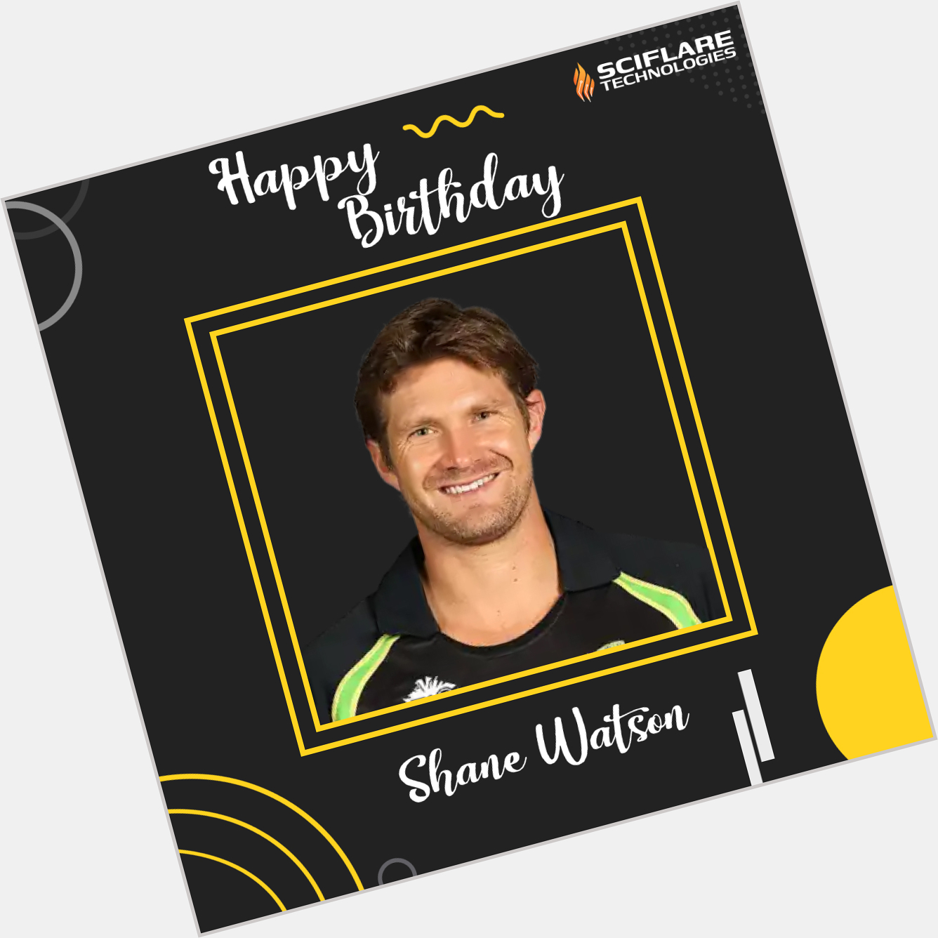 Happy Birthday \Shane Watson\    