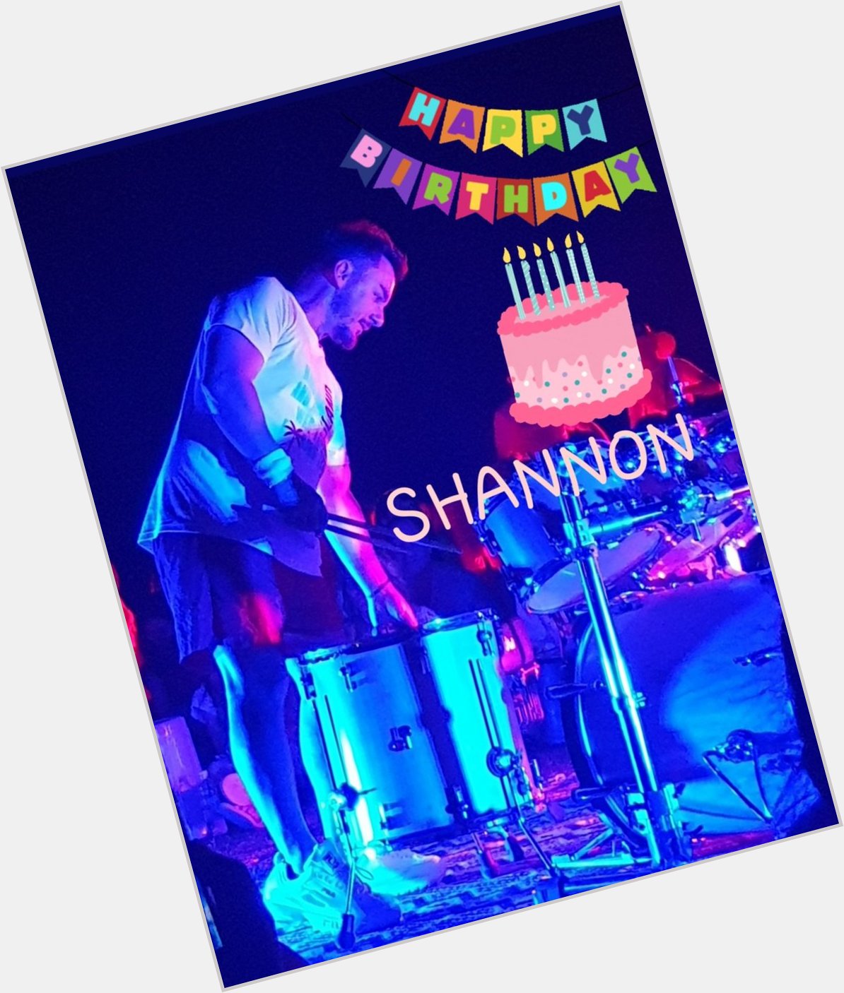  Happy Birthday to the best and the great drummer \"Shannon Leto\"         