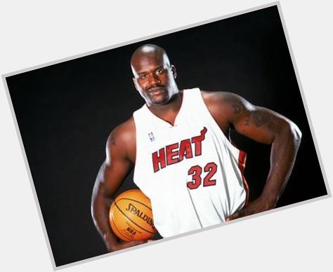Happy 43rd birthday Shaquille O\Neal!!!    