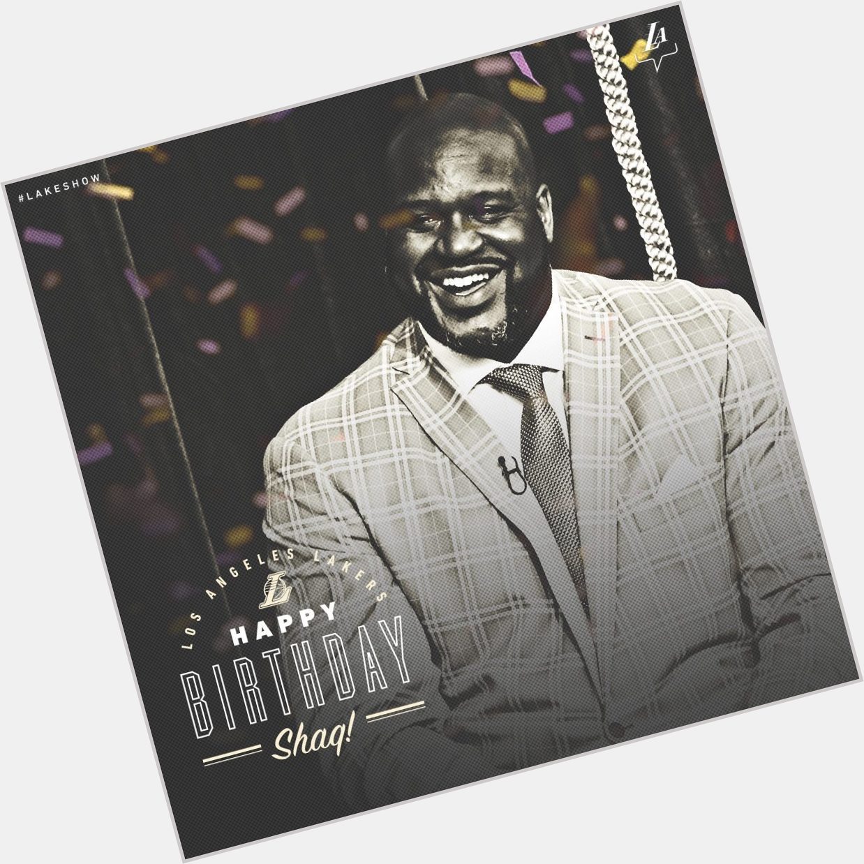 Wishing a happy birthday to the one and only, Shaquille O Neal!  