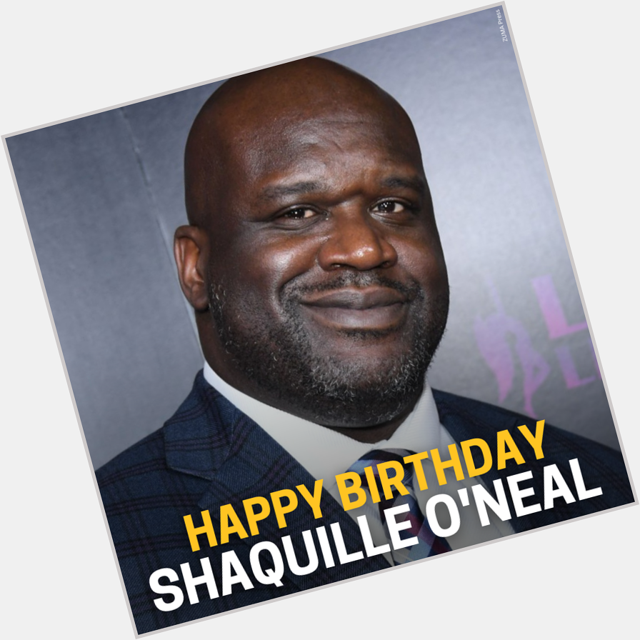 Happy Birthday \" Shaq\" Shaquille O\ Neal, he turns 51 today! 