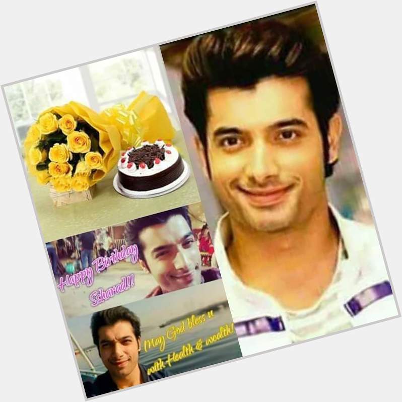Happy birthday to Sharad Malhotra aka Sagar What are your wishes for him on his birthday? 