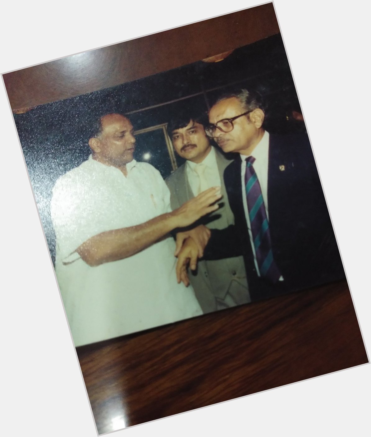 Belated happy birthday to Sharad Pawar ji---CA Prof. Anant Thakker n Dr Rama Thakker, Giants International, Mulund 