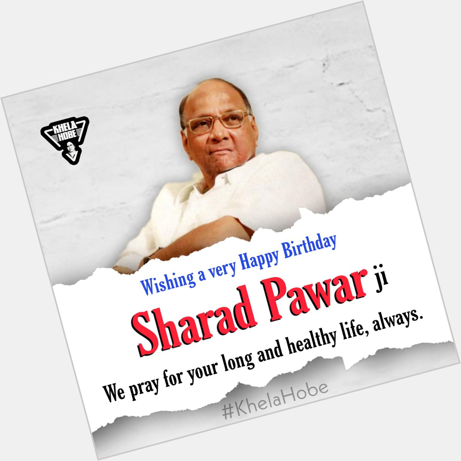 Wishing a Very Happy Birthday Sharad pawar ji.Wish you many many Happy returns of the day. 