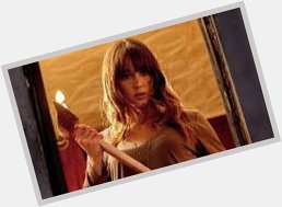 Happy Birthday to Sharni Vinson (seen here in YOU\RE NEXT).  