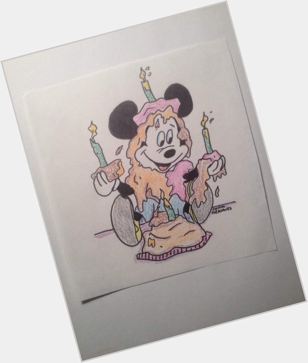  Happy a Birthday Sharon Case! Mickey not only comes in the mail he messages to. Wishing you a FUN DAY! 