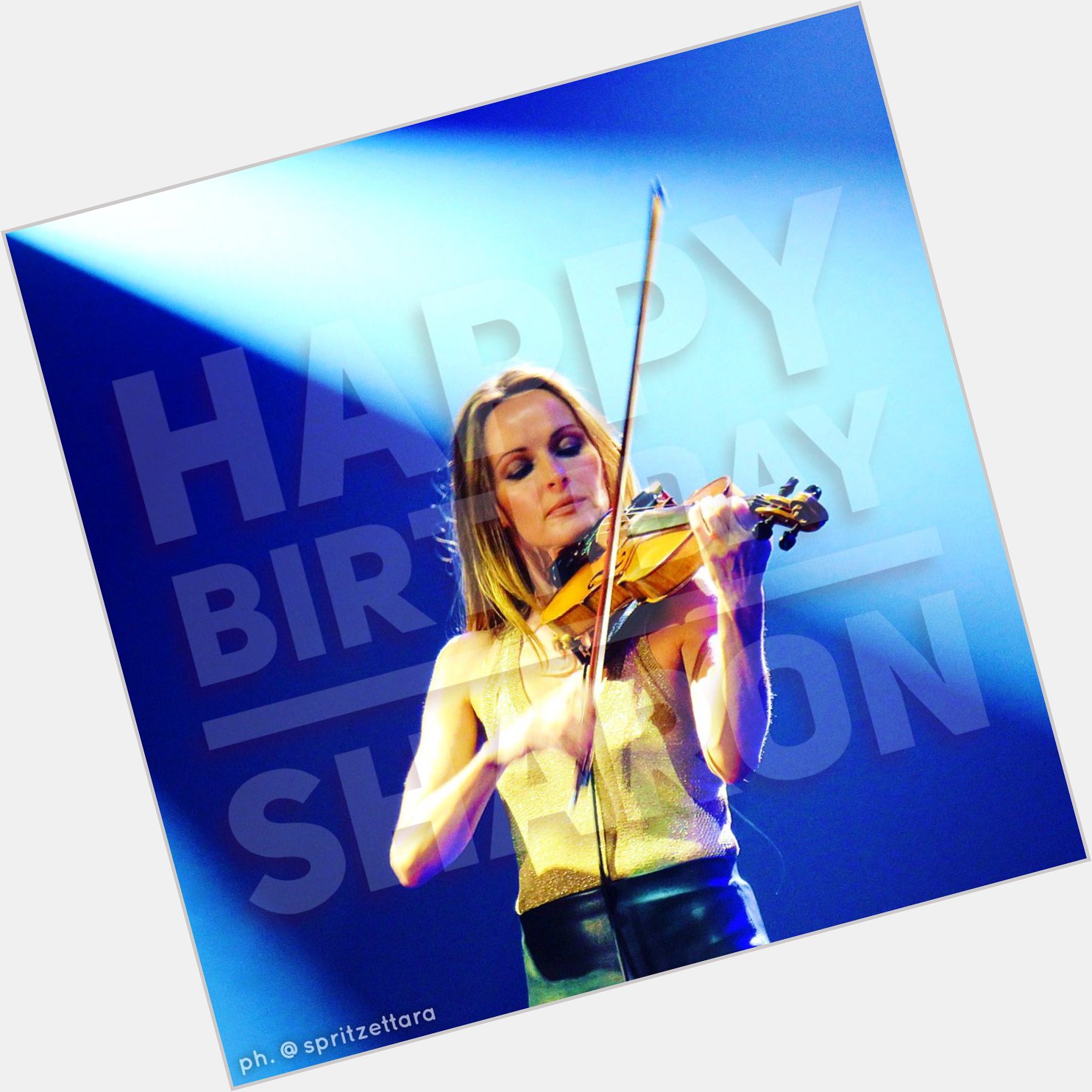 Happy birthday to our favourite violin player !  